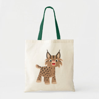 キュートカートマンハッピーLynxバッグ トートバッグ