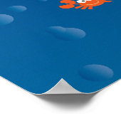 キュートカートマンマリンライフ&レインボーカスタム ポスター (角)