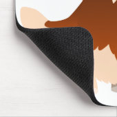 キュートカートンセントバーナードマウスパッド マウスパッド (コーナー)