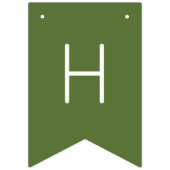 キュートガーデンカタツムリキッズハッピーバースデー バンティングフラッグ (第2の旗)