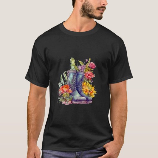 キュートガーデンブーツ Tシャツ (正面)