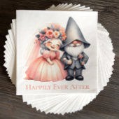 キュートガーデン格言ウッドランドサマー結婚ズ スタンダードランチョンナプキン