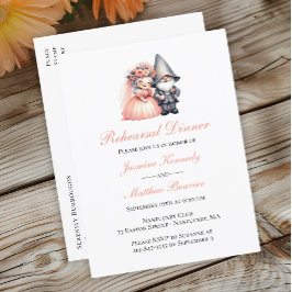 キュートガーデン格言サマーたった今結婚しました結婚ズ 案内ポストカード