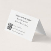 キュートガーデン格言6パンチロイヤリティ 名刺 (裏面)