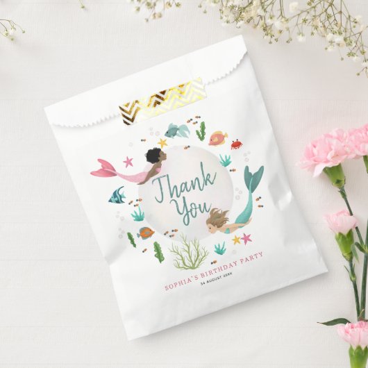 キュートガーリーマジカルザシーズ子供の誕生日 フェイバーバッグ (封をした状態)