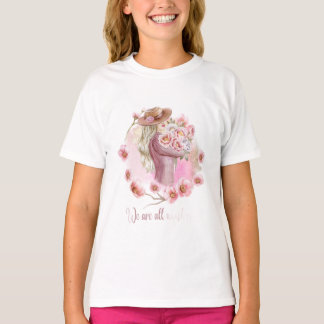 キュートガーリーTシャツ | スタイリッシュな女性用グラフィックT Tシャツ