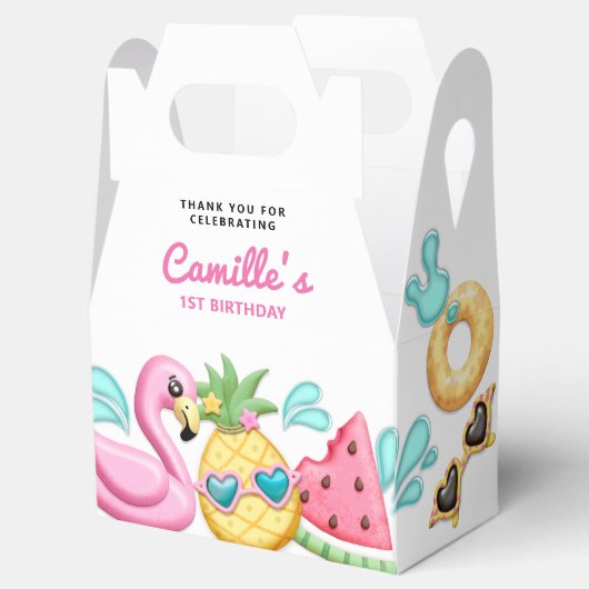 キュートガールサマービーチ誕生日 フェイバーボックス (オープン)