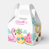 キュートガールサマービーチ誕生日 フェイバーボックス (正面サイド)