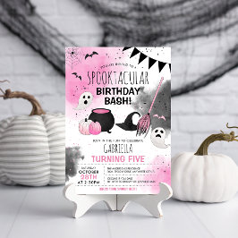 キュートガールズのすごいハロウィン誕生日 招待状