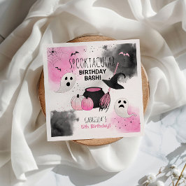 キュートガールズスポオクタキュラーハロウィーン誕生日 スタンダードカクテルナプキン