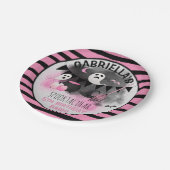 キュートガールズスポオクタキュラーハロウィーン誕生日 ペーパープレート (アングル)