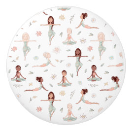 キュートガールズゼンヨガ瞑想スピリチュアルナマステ セラミックノブ