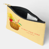 キュートガールズトリップウィークエンドバカカスタムンスモダン アクセサリーポーチ (見開き)