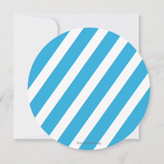 キュートガールズボーイズプール誕生日招待状 招待状 (裏面)