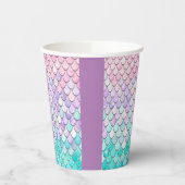 キュートガールズマーメイド誕生日 紙コップ (左)