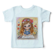 キュートガールズTシャツ – スイート&プレイフルスタイル