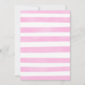 キュートガールセカンドファーム誕生日 招待状 (裏面)