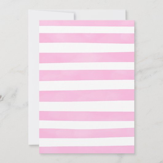 キュートガールセカンドファーム誕生日 招待状 (裏面)