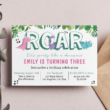 キュートガールディオナーズ誕生日招待状