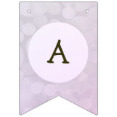 キュートガールヘッジホッグハッピーバースデー バンティングフラッグ (第3の旗)