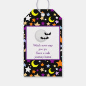 キュートガールミイラハローウィンパーティ ギフトタグ (裏面)