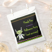 キュートガールミイラハローウィンパーティ フェイバーバッグ (クリップ留めされた状態)