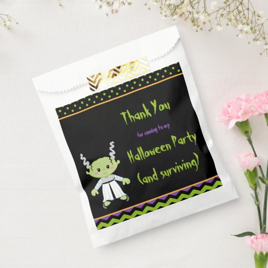 キュートガールミイラハローウィンパーティ フェイバーバッグ (封をした状態)