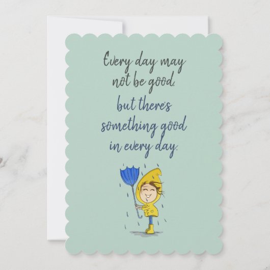 キュートガールレインウィンディデイグラフィック勇気付けられる (裏面)