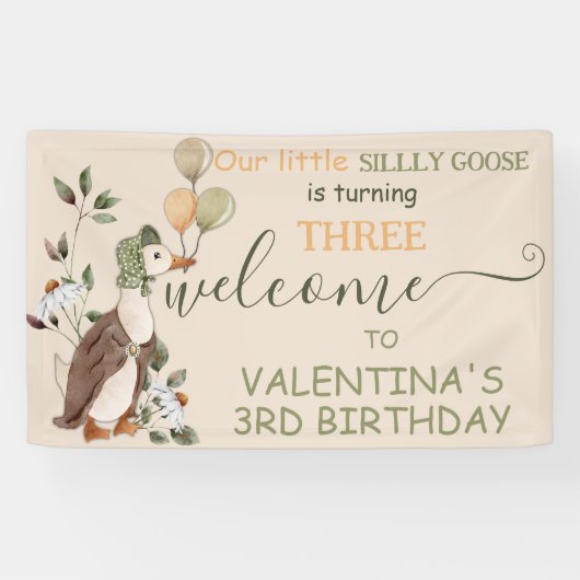 キュートガ間抜けース子供部屋ライム誕生日へようこそ 横断幕 (横)