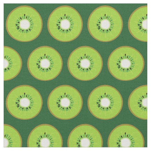 キュートキウイ ファブリック (クローズアップ)