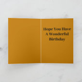 キュートキッストライプのテン誕生日 カード (内部)