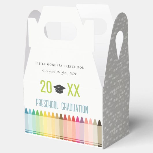 キュートキッズクレヨンおもしろいレインボープレスクール卒業 フェイバーボックス (オープン)