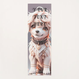 キュートキッズチビ（小さくかわいく書いた感じ）ゴールデンレトリバーパピーカスタム ヨガマット