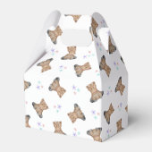 キュートキッズハイランドカウズ納屋周囲の庭誕生日 フェイバーボックス (正面サイド)