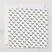 キュートキッズハ幽霊のよく出るウスハローウィンパーティ 招待状 (裏面)