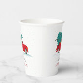 キュートキッズパーティークリスマスホリデーカスタム 紙コップ (右)