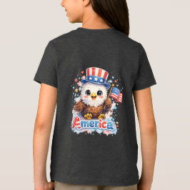 キュートキッズ アメリカ独立記念日Tシャツ リトルファイアークラッカー USA トライブレンドTシャツ