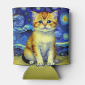 キュートキットンスターリーナイトバンゴッホ 缶クーラー (裏面)