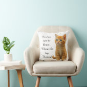 キュートキットン装飾用クッション クッション (椅子)