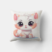 キュートキットン装飾用クッション クッション (裏面)