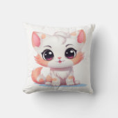 キュートキットン装飾用クッション クッション (正面)