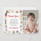 キュートキティキャット誕生日デイパーティの招待状 招待状 (正面)