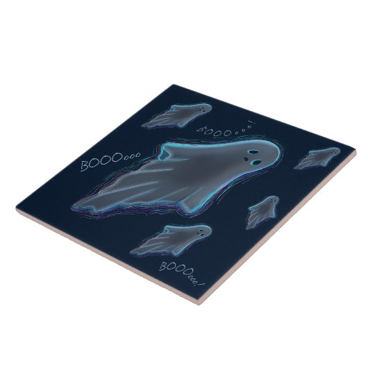 キュートキニアート幽霊 タイル (側面)