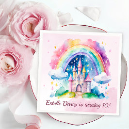 キュートキャッスルガールズ誕生日 スタンダードカクテルナプキン