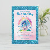 キュートキャッスルガールズ誕生日 招待状 (スタンド正面)