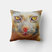 キュートキャットゴールデン顔装飾用クッション クッション (裏面)