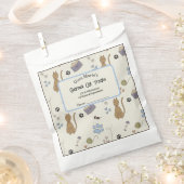 キュートキャットトリートフリースバッグ フェイバーバッグ (クリップ留めされた状態)