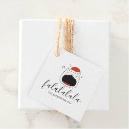 キュートキャットファララララホリデイ フェイバータグ