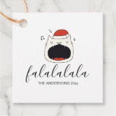 キュートキャットファララララホリデイ フェイバータグ (正面)