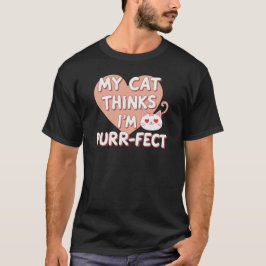 キュートキャット引用文おもしろいペットデザイン Tシャツ